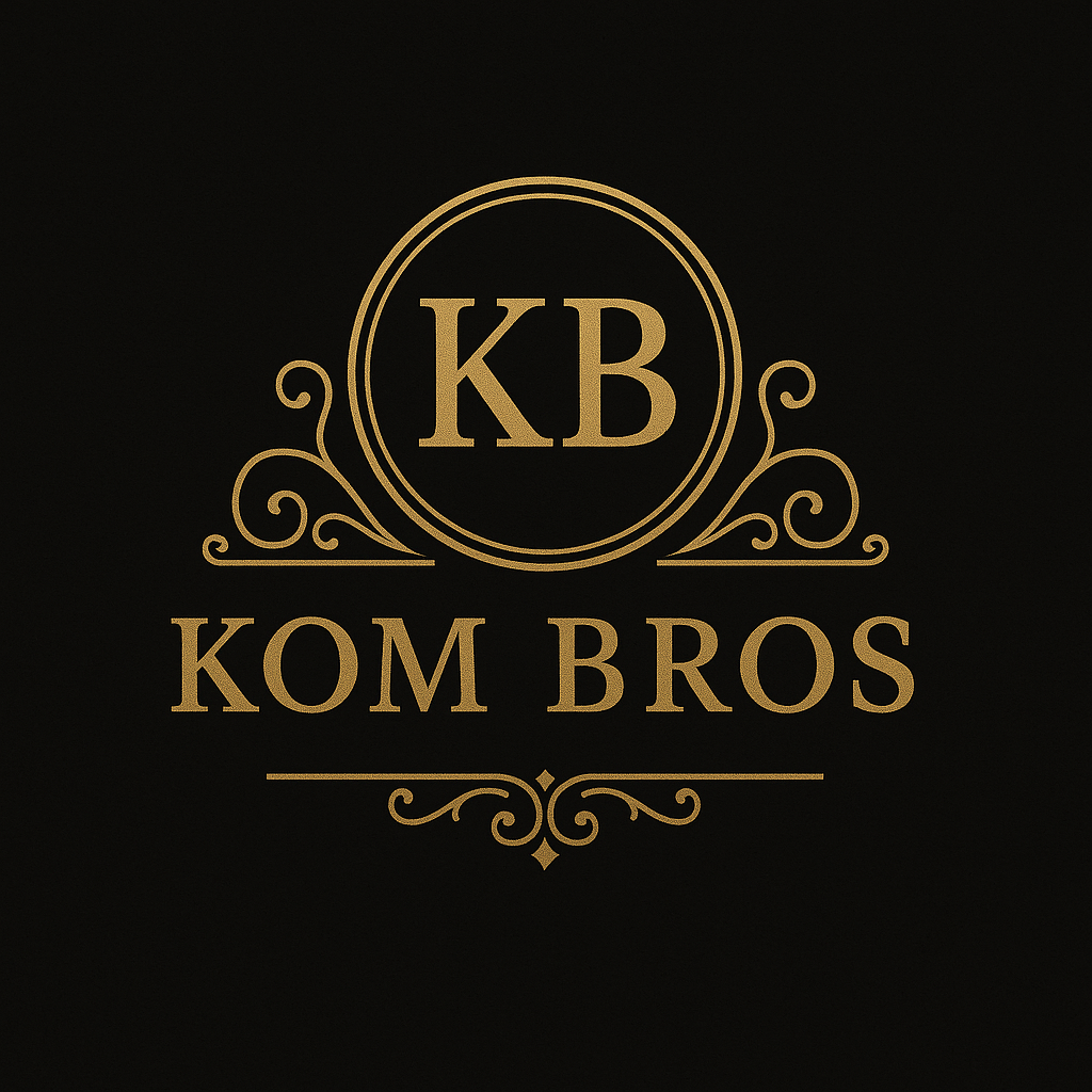 KOM BROS logo